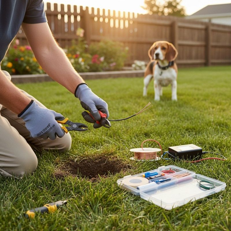 Electric Dog Fence Installation