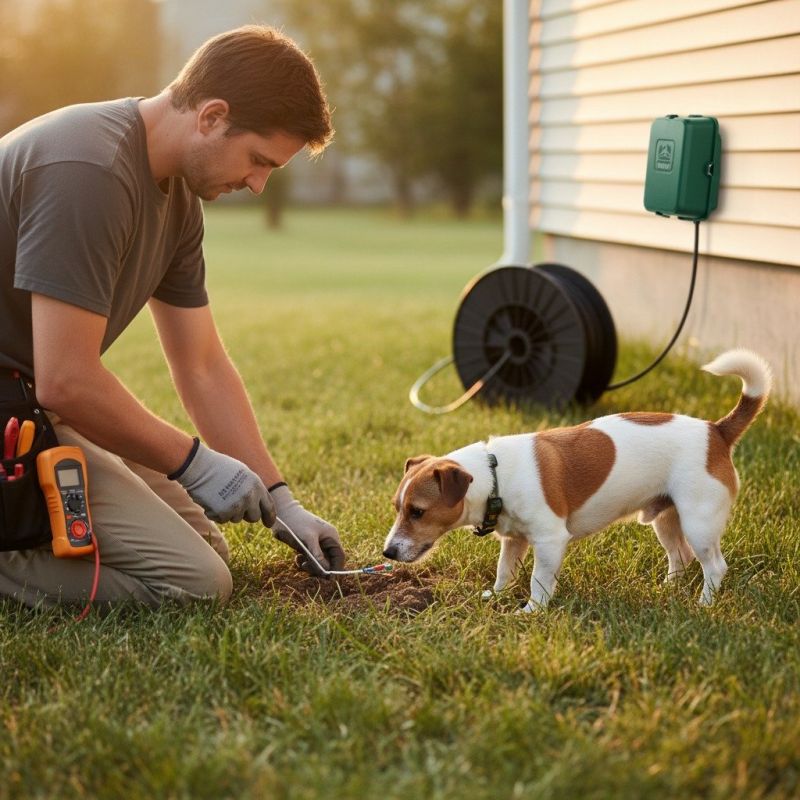 Electric Dog Fence Installation
