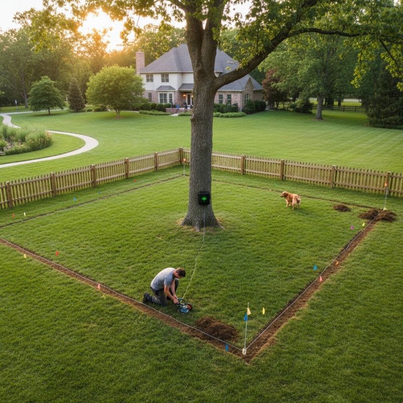 Electric Dog Fence Installation