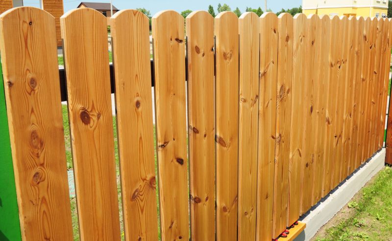 Wooden Fence Installation