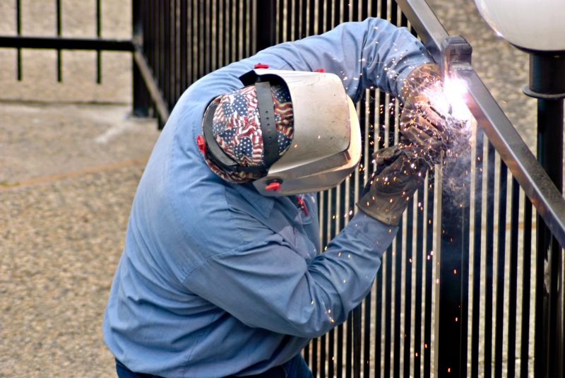 Steel Fence Repair